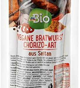 Vegane Bratwurst Chorizo-Art (Salchicha vegana) 130g